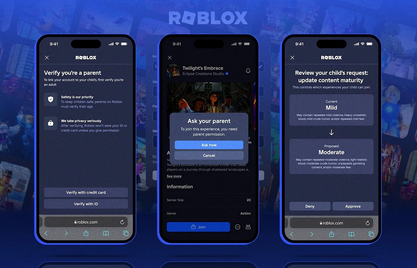 Roblox Pasang Kamera Pendeteksi Usia