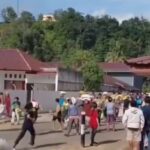 Penjarahan Gudang Bulog Sibolga