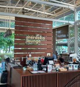 Suasana di Merdeka Lounge kompleks Istana Negara