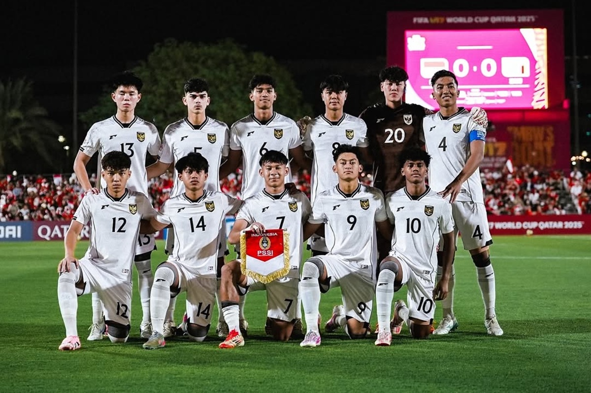 Timnas U-17 diminta memberikan penampilan terbaik saat bertemu Brasil. Foto: PSSI