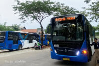 Belum ada pembahasan antara Pemprov DKI dengan DPRD soal rencana kenaikan tarif Transjakarta.