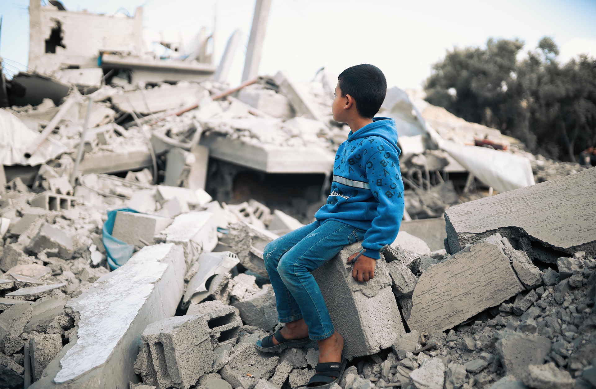 Warga Gaza tanpa Tempat Tinggal