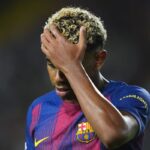 Bintang muda Barcelona, Lamine Yamal belum berada di kondisi terbaik.