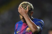 Bintang muda Barcelona, Lamine Yamal belum berada di kondisi terbaik.