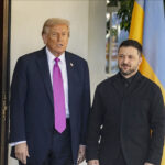 Presiden AS Donald Trump dan Presiden Ukraina Volodymyr Zelenskyy. Foto: Anadolu