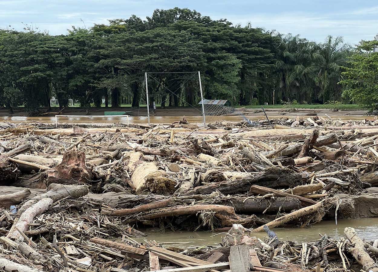 kerugian bencana Sumbar