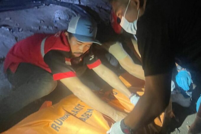 Jenazah pencuri kabel