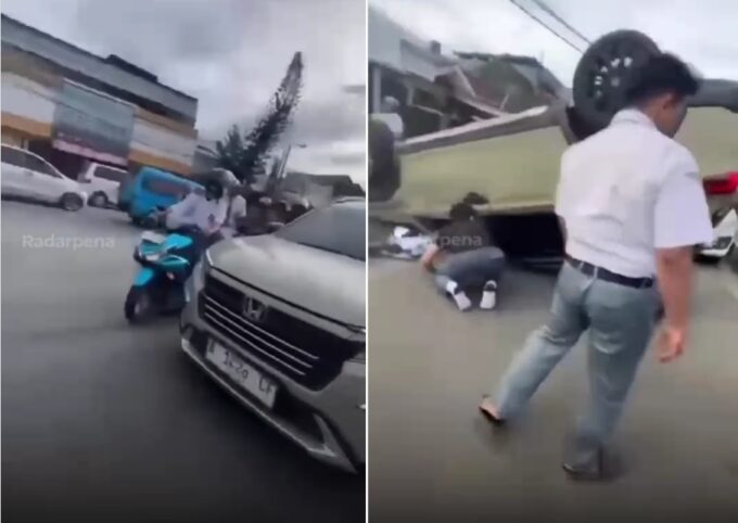 Mobil Siswa SMAN 1 Kota Serang