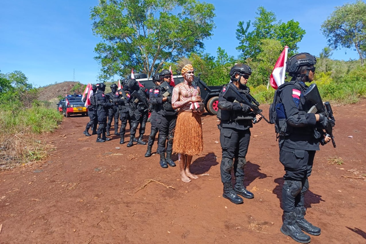 Brimob Polda Papua akan tambah dua batalyon.