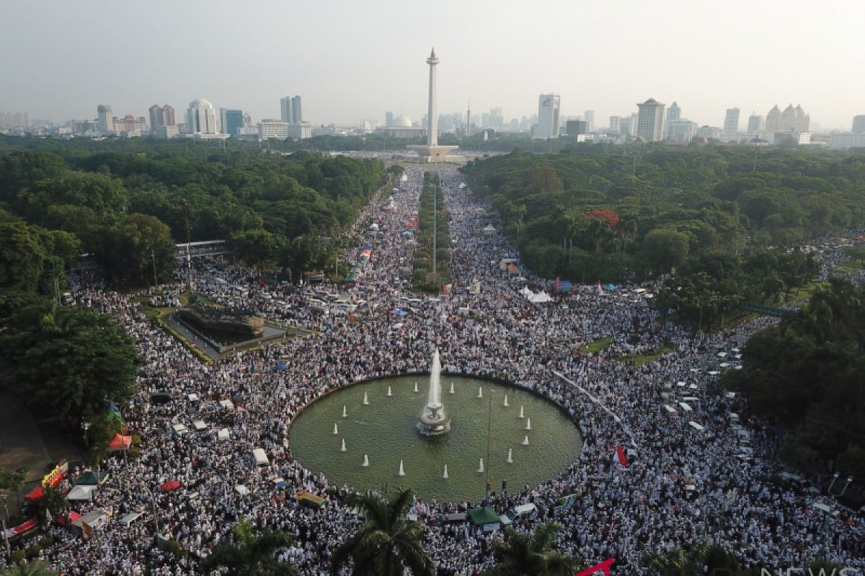 Reuni 212 Hari Ini Monas