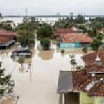 Banjir rendam ratusan rumah di Kawarang.