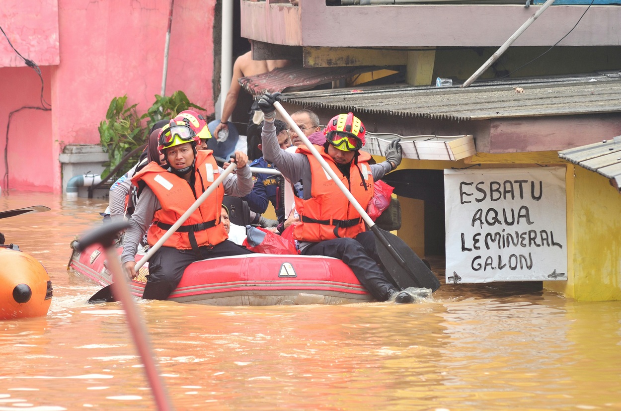 Banjir Rob Jakarta Utara Januari 2026
