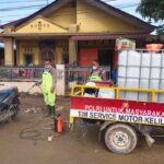 Polres Aceh Tamiang buka layanan pencucian motor gratis. Foto: Bidhumas Polda Aceh