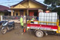 Polres Aceh Tamiang buka layanan pencucian motor gratis. Foto: Bidhumas Polda Aceh