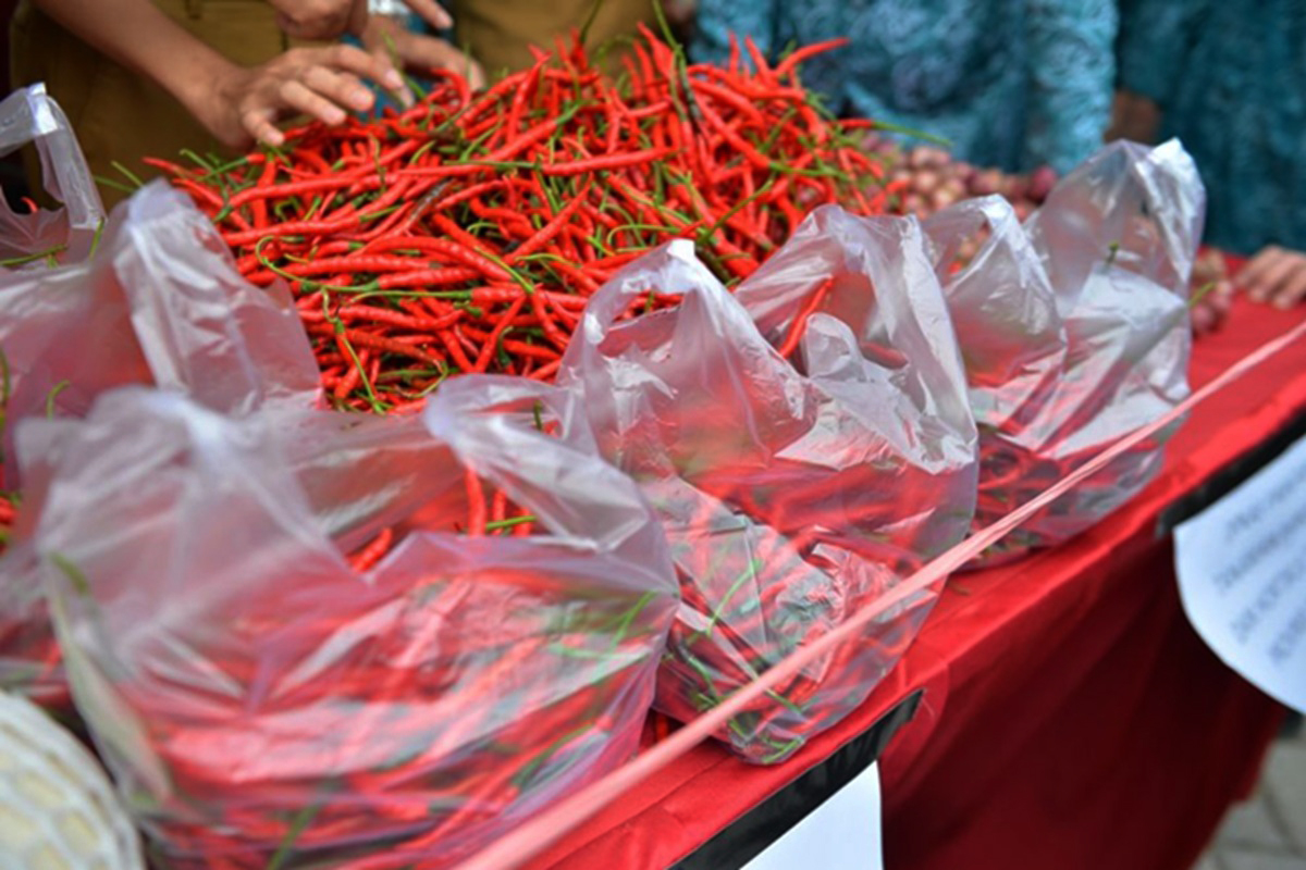 Harga cabai di Riau mengalami kenaikan.