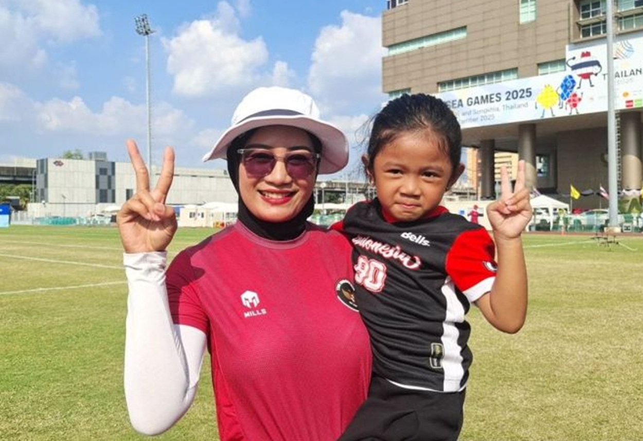 Choirunisa Sabet Dua Emas SEA Games Saat Hamil