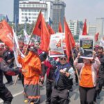 Buruh akan menggelar demo besar pada akhir tahun.