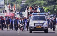 Demo Buruh Jakarta 30 Desember 2025