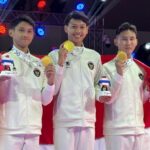 Tim Taekwondo berhasil sabet medali emas di SEA Games 2025. Foto: Kemenpora