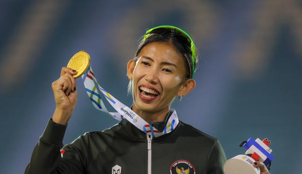 Emilia Nova Sabet Emas Heptathlon SEA Games 2025