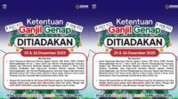 Ganjil Genap Jakarta DITIADAKAN Saat Libur Natal & Tahun Baru 2026