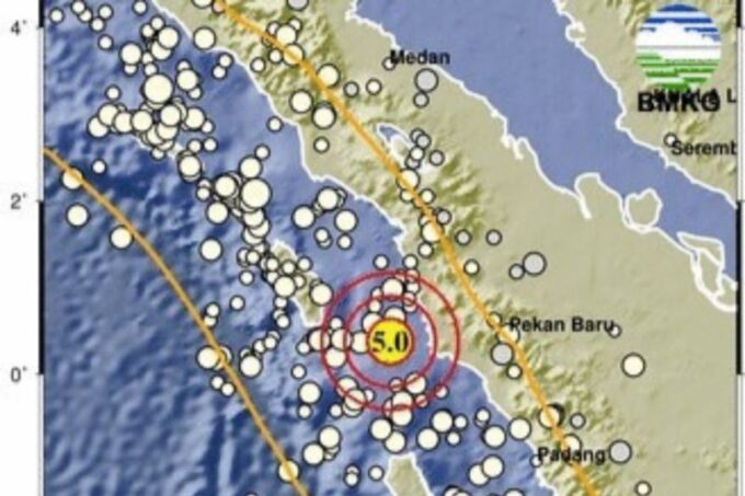 Gempa M 5.0 Guncang Sumut! Sibolga & Humbang Hasundutan Rasakan Getaran