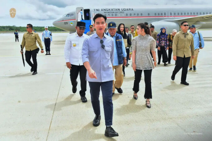 Wapres Gibran lakukan kunjungan ke IKN.