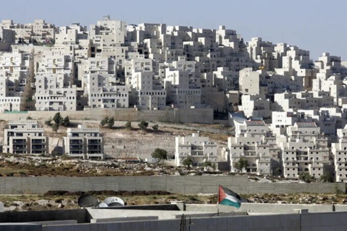 Permukiman Yahudi di Tepi Barat.