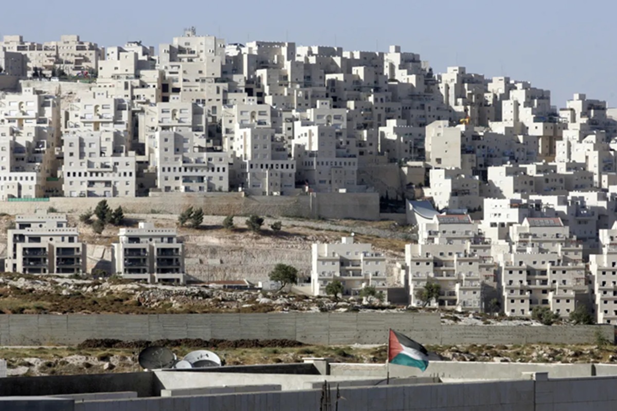 Permukiman Yahudi di Tepi Barat.