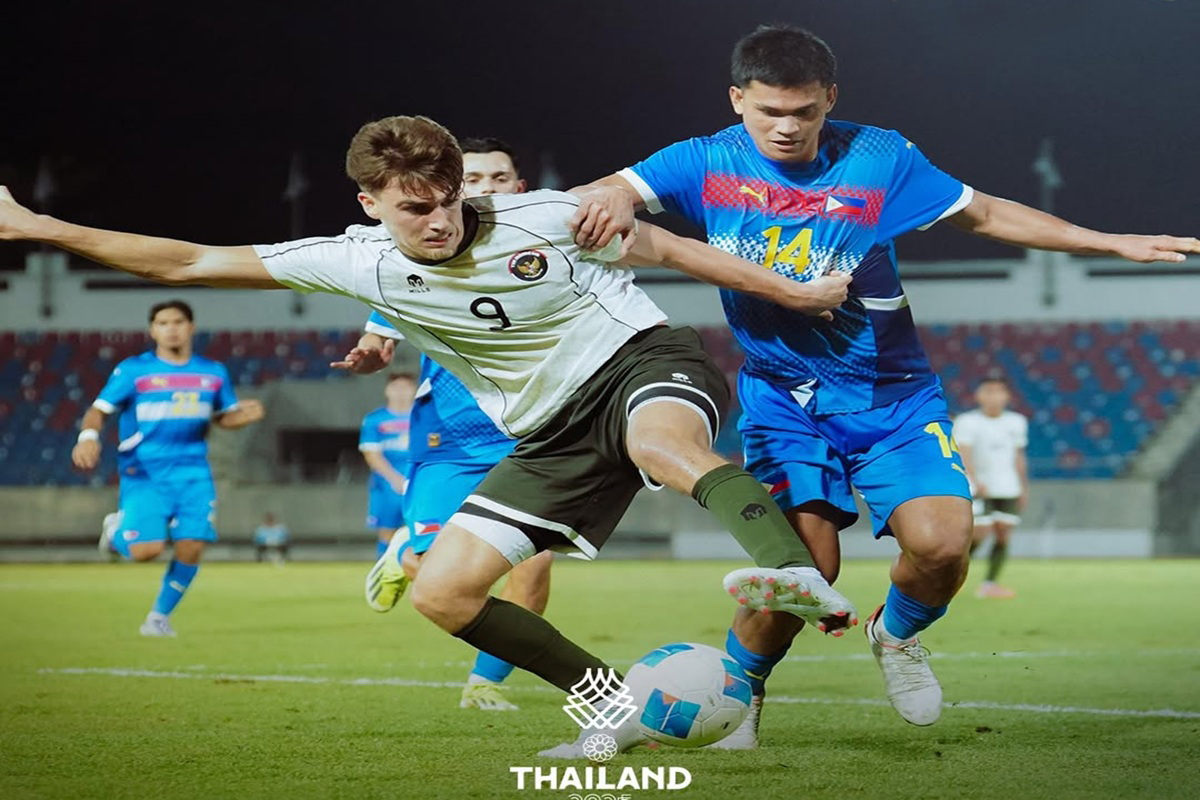 Indonesia kalah 0-1 dari FIlipina di laga perdana grup C SEA Games 2025.