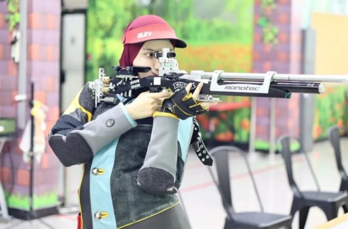 Dewi Laila Mubarokah, bumil yang sabet 2 emas di SEA Games 2025.