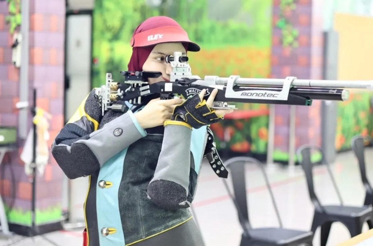 Dewi Laila Mubarokah, bumil yang sabet 2 emas di SEA Games 2025.