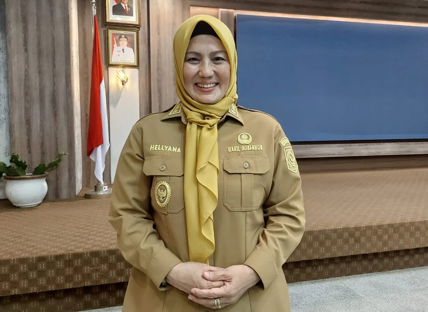 KASUS IJAZAH PALSU! Wagub Babel Hellyana Jadi Tersangka