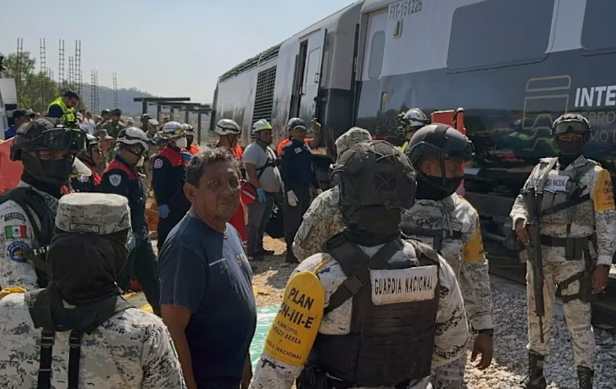 Kecelakaan kereta api di Meksiko tewaskan 13 orang.