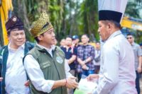 Masyarakat yang bermukim di TN Tesso Nilo mulai direlokasi. Foto: Kemenhut
