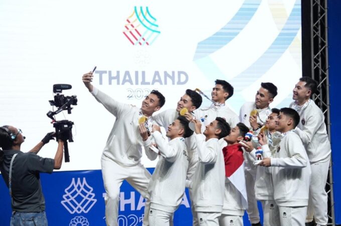Indonesia geser posisi Vietnam di klasemen medali SEA Games 2025.