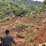 Tanah longsor landa Kabupaten Bandung.