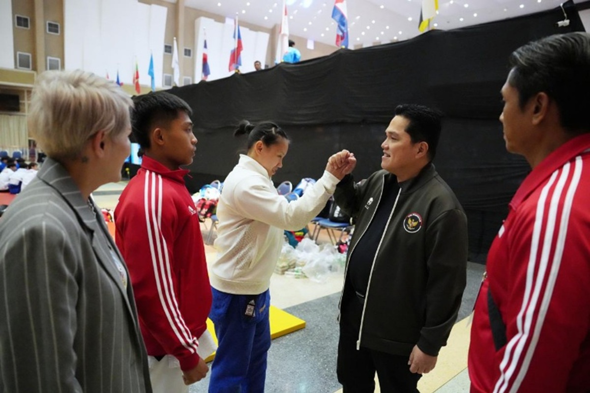 Menpora Erick yakin Indonesia bisa bertahan di peringkat dua SEA Games 2025.