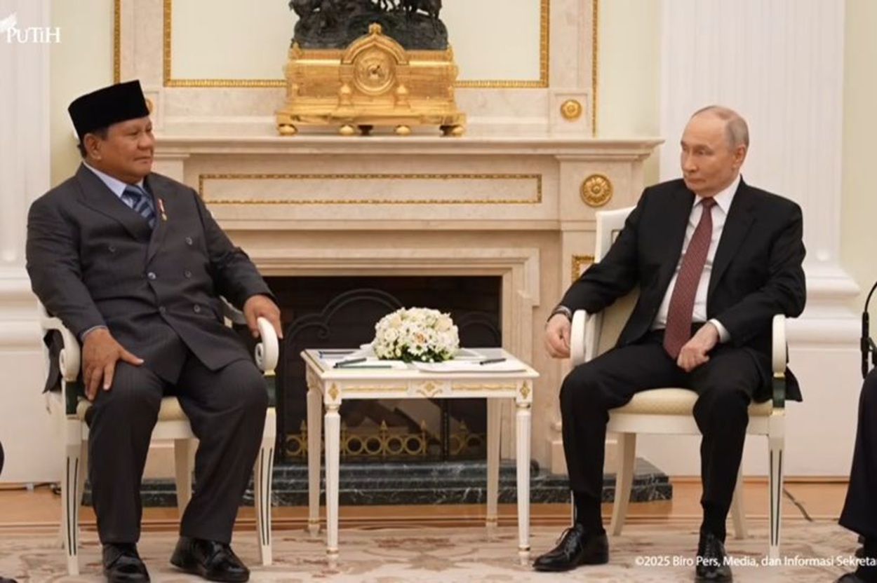 Momen Prabowo-Putin di Kremlin