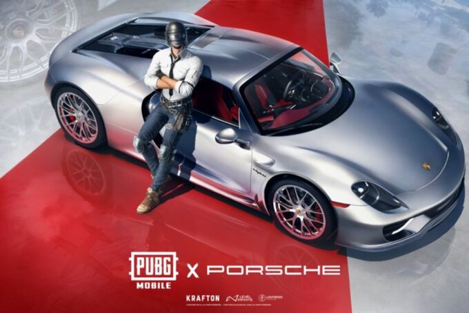 PUBG Mobile x Porsche: Mobil Super Mewah Kini Bisa Dikendarai di Battlegrounds