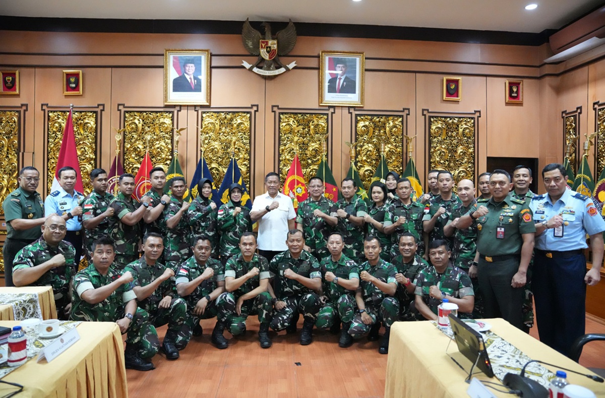 Satgas Nakes TNI Gelombang V jalankan tugas 4 bulan di Gaza. Foto: Kemenhan