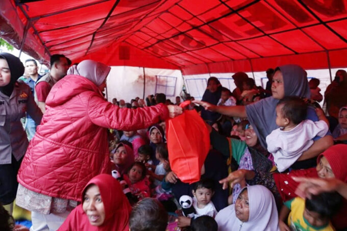 Warga terdampak banjir rawan terkena wabah di pengungsian.