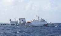 Kapal Penjaga Pantai Tiongkok.