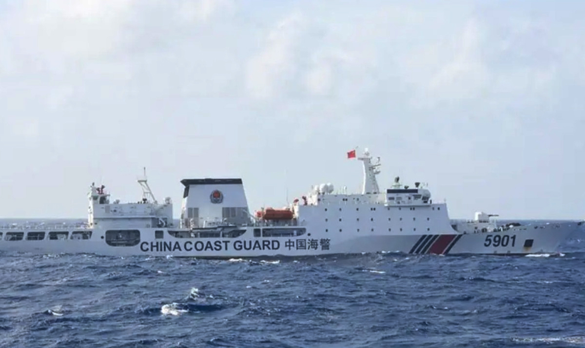 Kapal Penjaga Pantai Tiongkok.