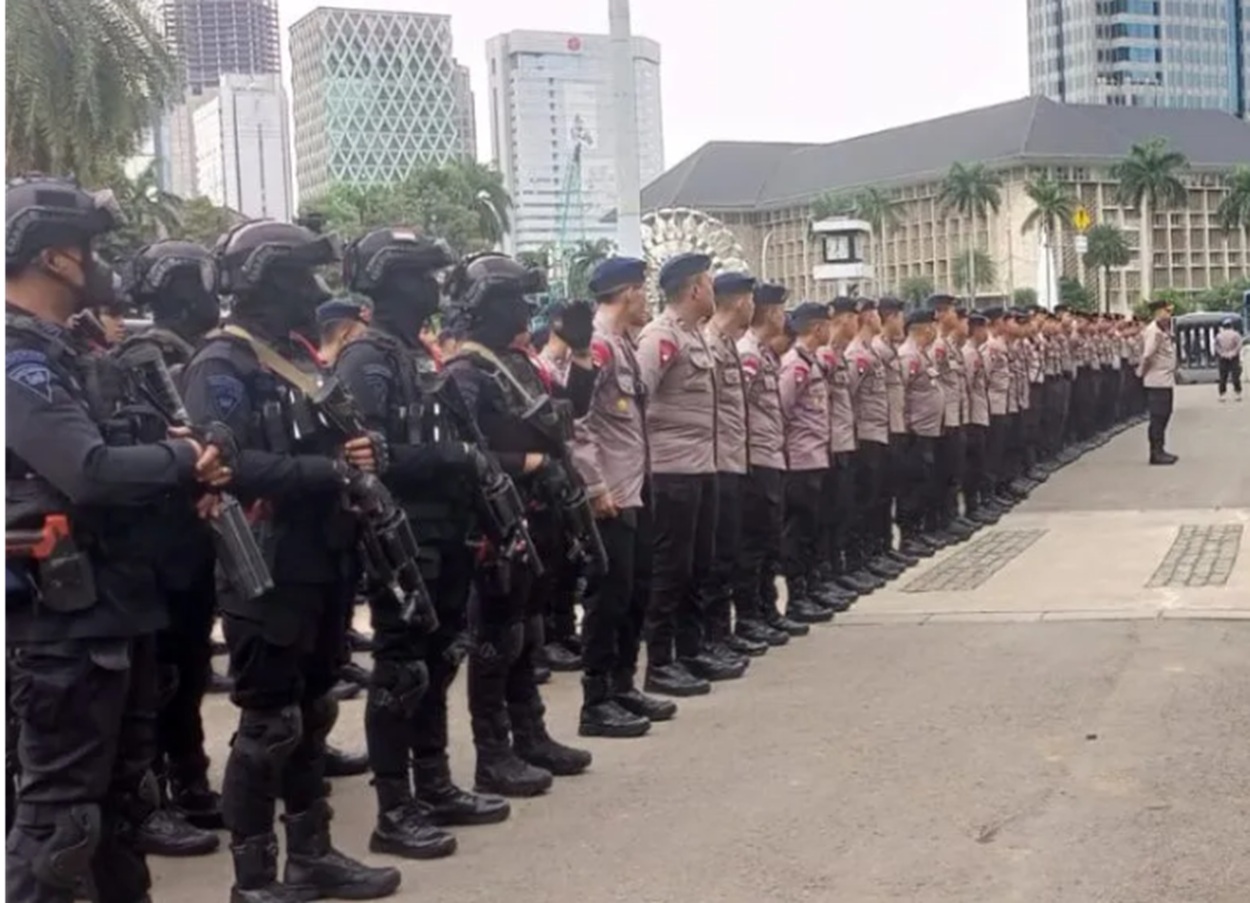 Pengamanan Demo Apdesi