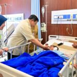 Presiden Prabowo jenguk korban SDN 01 Kalibaru