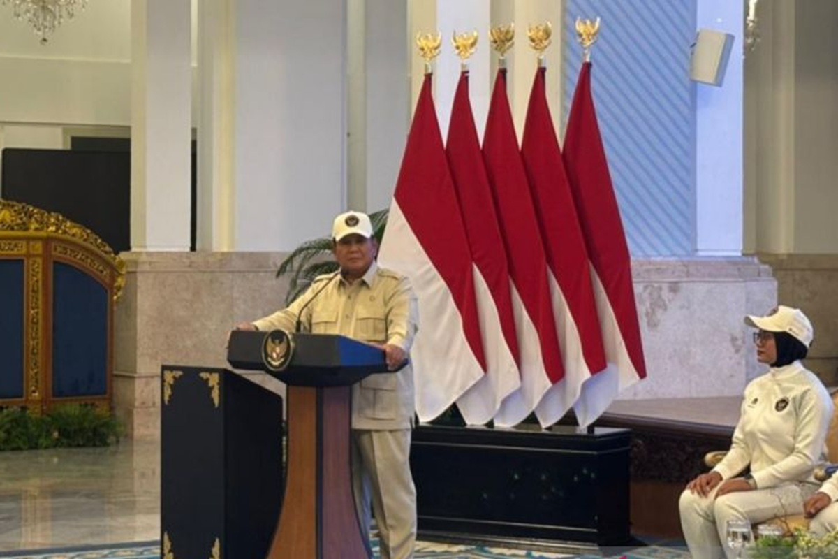 Presiden Prabowo lepas kontingen SEA Games 2025.