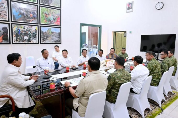 Kunjungan Presiden Prabowo Sumatera Barat