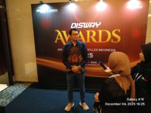 CSR & ER Division PT Antam Tbk, Reta Prasetyo saat sesi wawancara