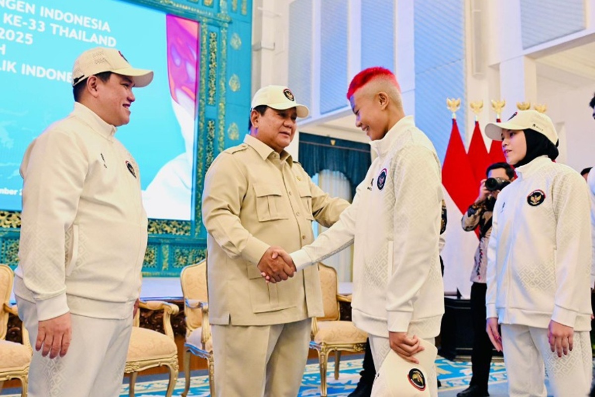 Presiden Prabowo melepas kontingen Indonesia ke SEA Games 2025.